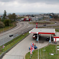 Benešov, Červené vršky okružní křiřovatka (FQ)-14 Panorama.jpg